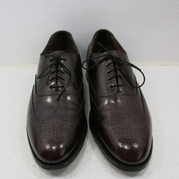 Bostonian Wingtip Brogue Leather Fashion Dress Oxford Men's Footwear Sz 11 C/A - Picture 3 of 6
